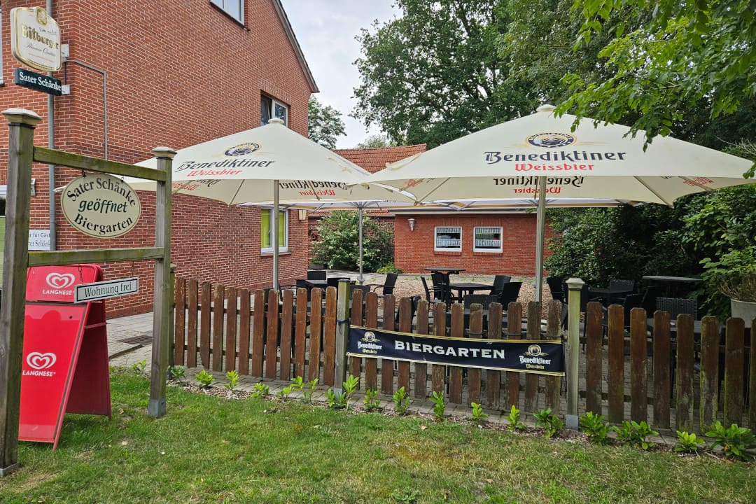 Biergarten der Sater Schänke - Kneipe Saterland / Bollingen