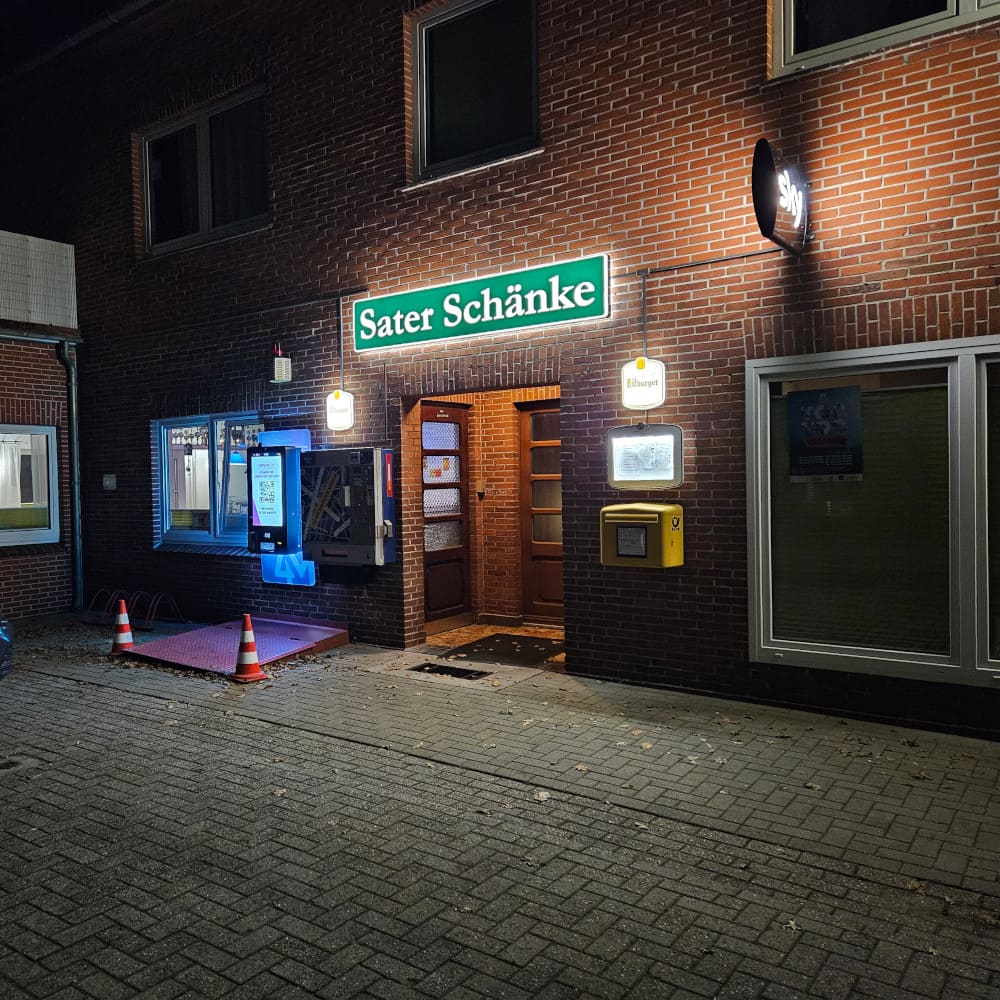 Eingang zur Sater Schänke